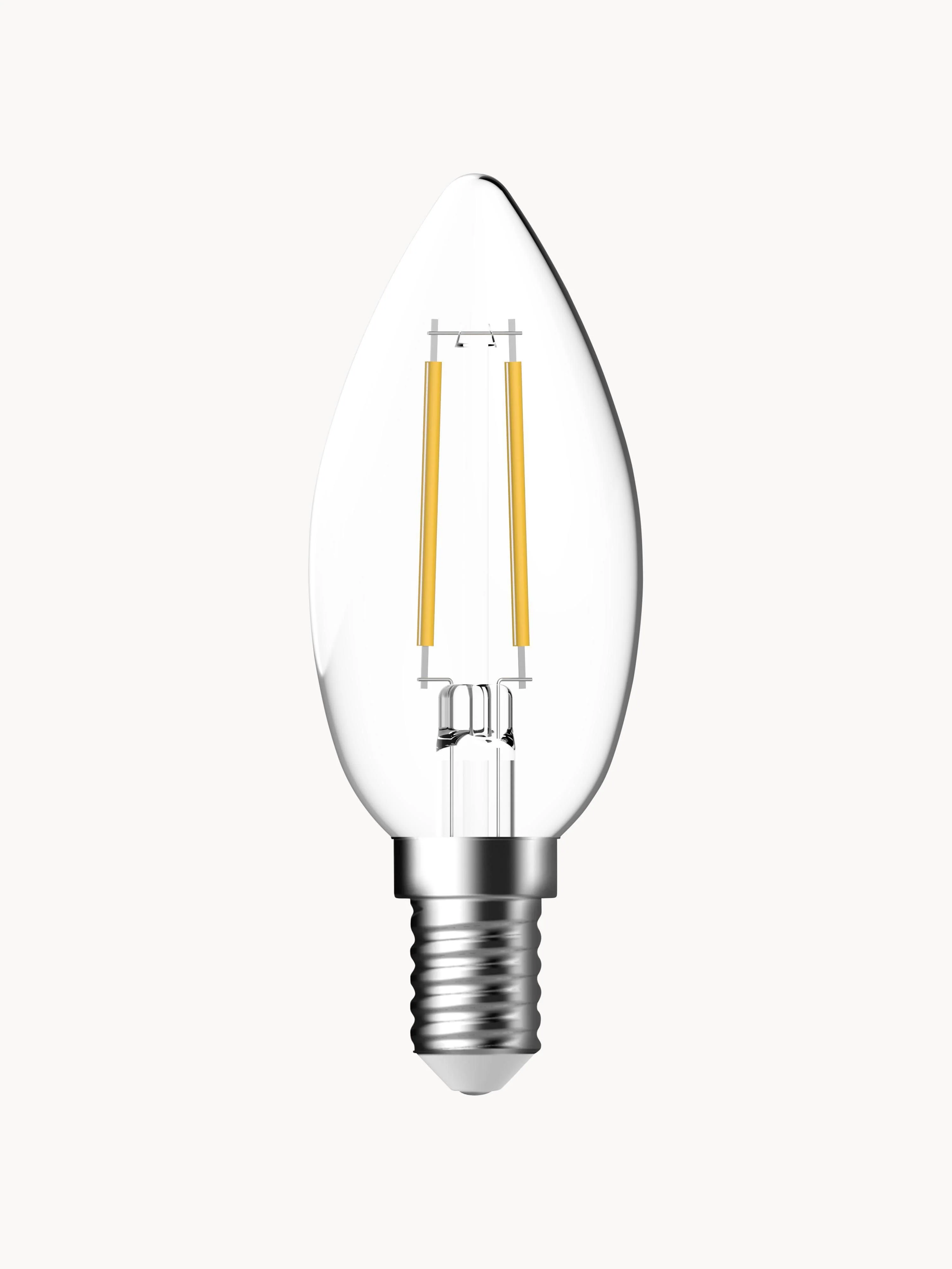 E14 Leuchtmittel, warmweiß, 6er-Set