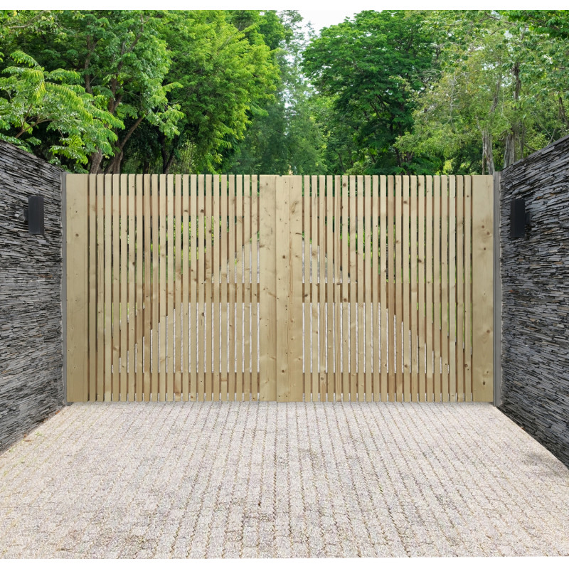 Portail Anvers 300 x 180 cm SOLID