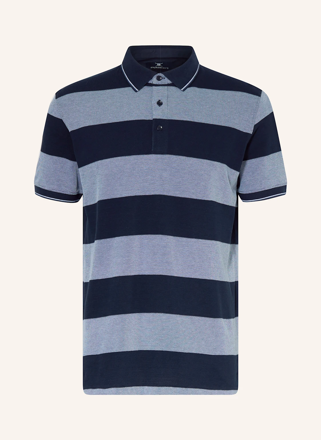 STROKESMAN'S Piqué-Poloshirt