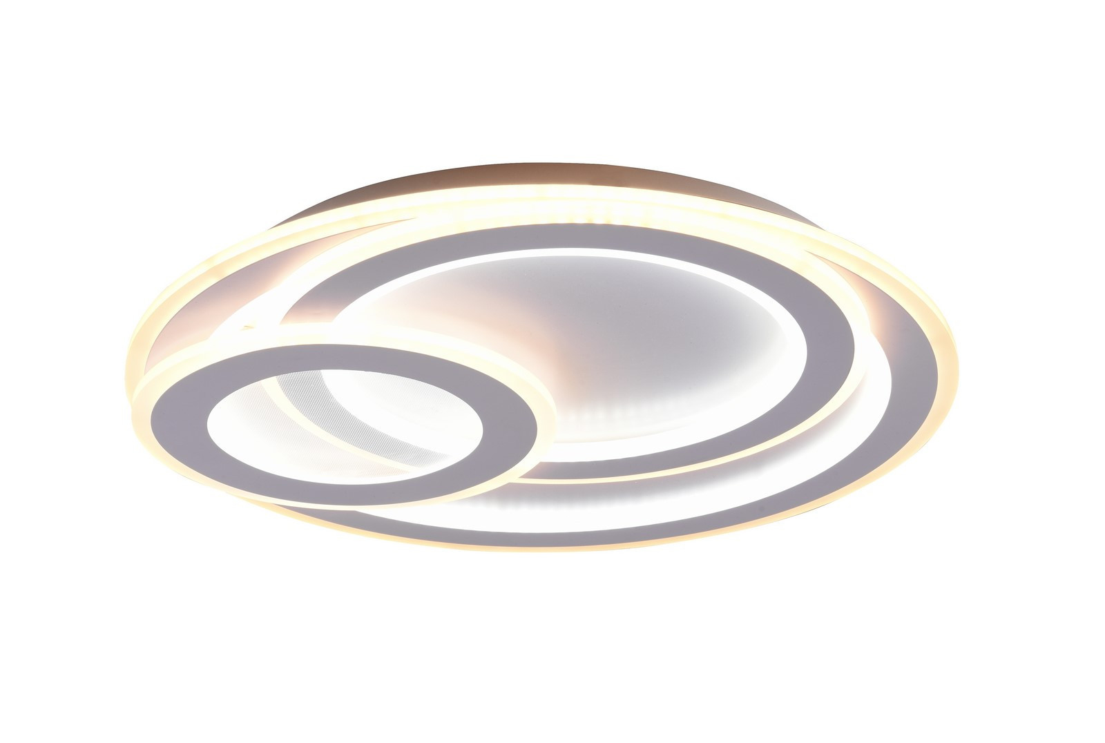 Plafon MITAokrągły biały LED 1x74W 51cm 9000lm IP20 Odcienie bieli Trio