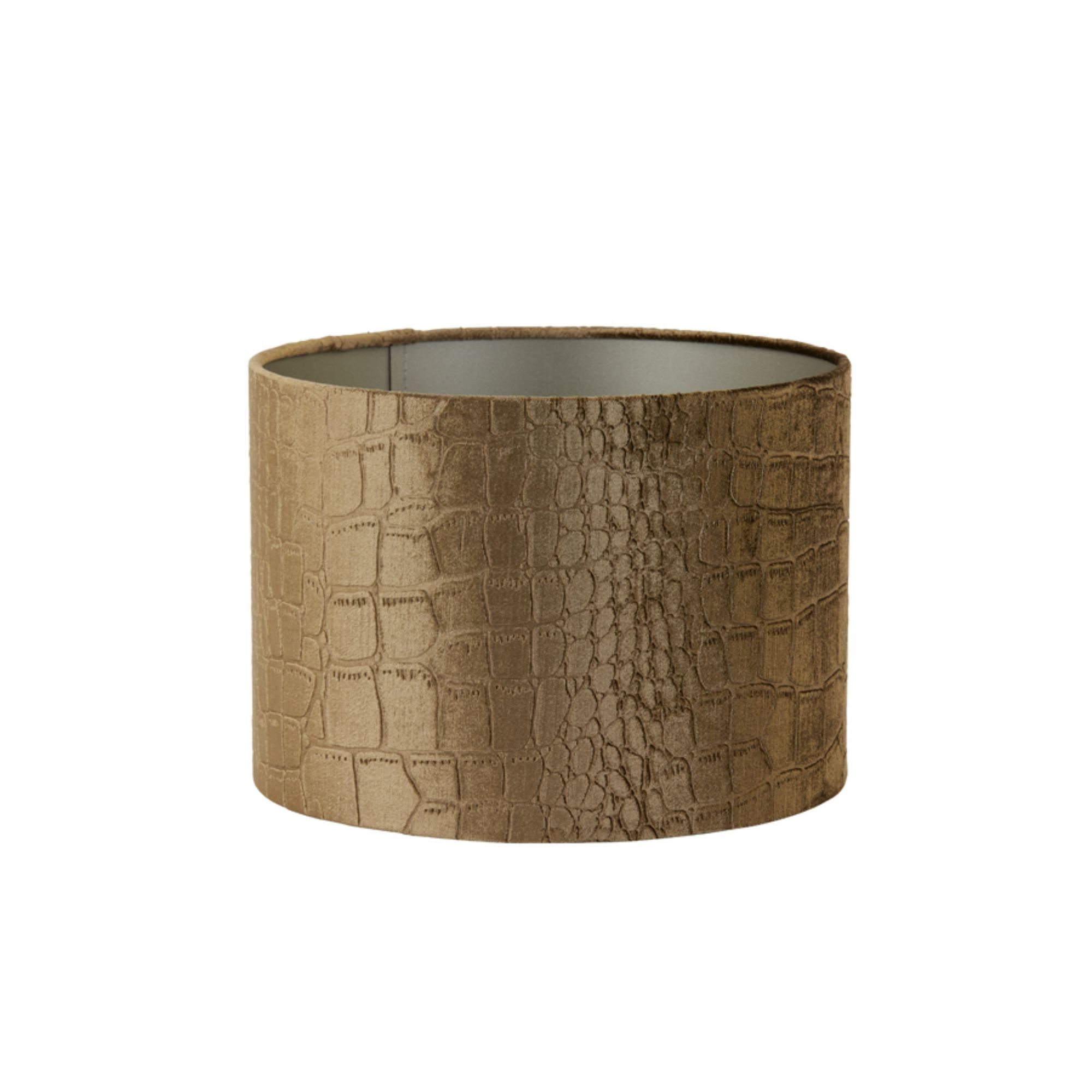 Light & Living lampenkap Praya - bruin - 30x30x21cm