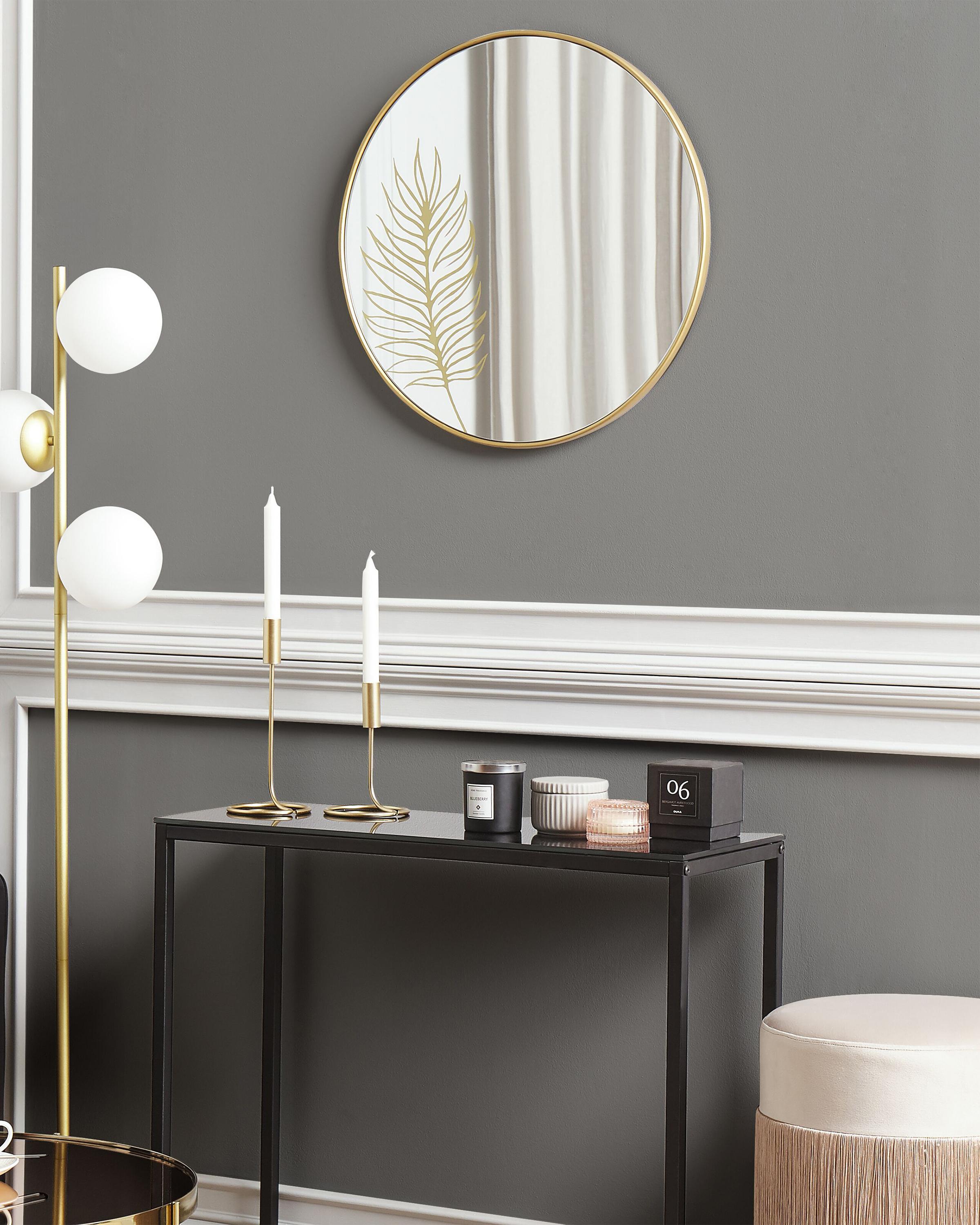 Wall Mirror SAUVIE 57 cm 57 cm Gold