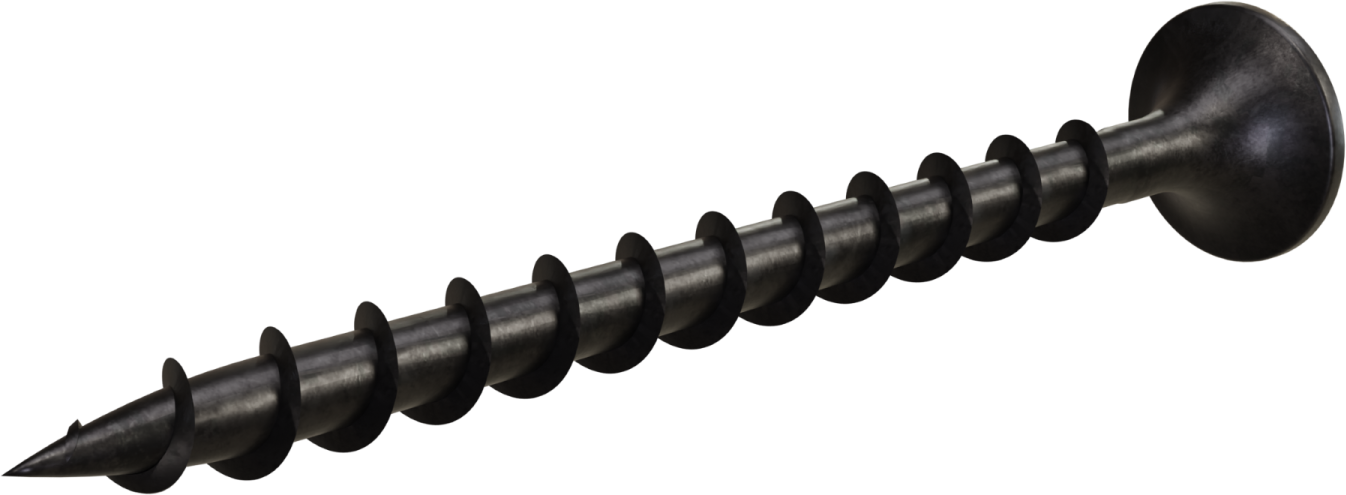 Wkręt fosfatowany do mocowania płyt kartonowo-gipsowych do profili drewnianych DS ø3,5 x 25 mm STALCO KŚD - 3,5X25