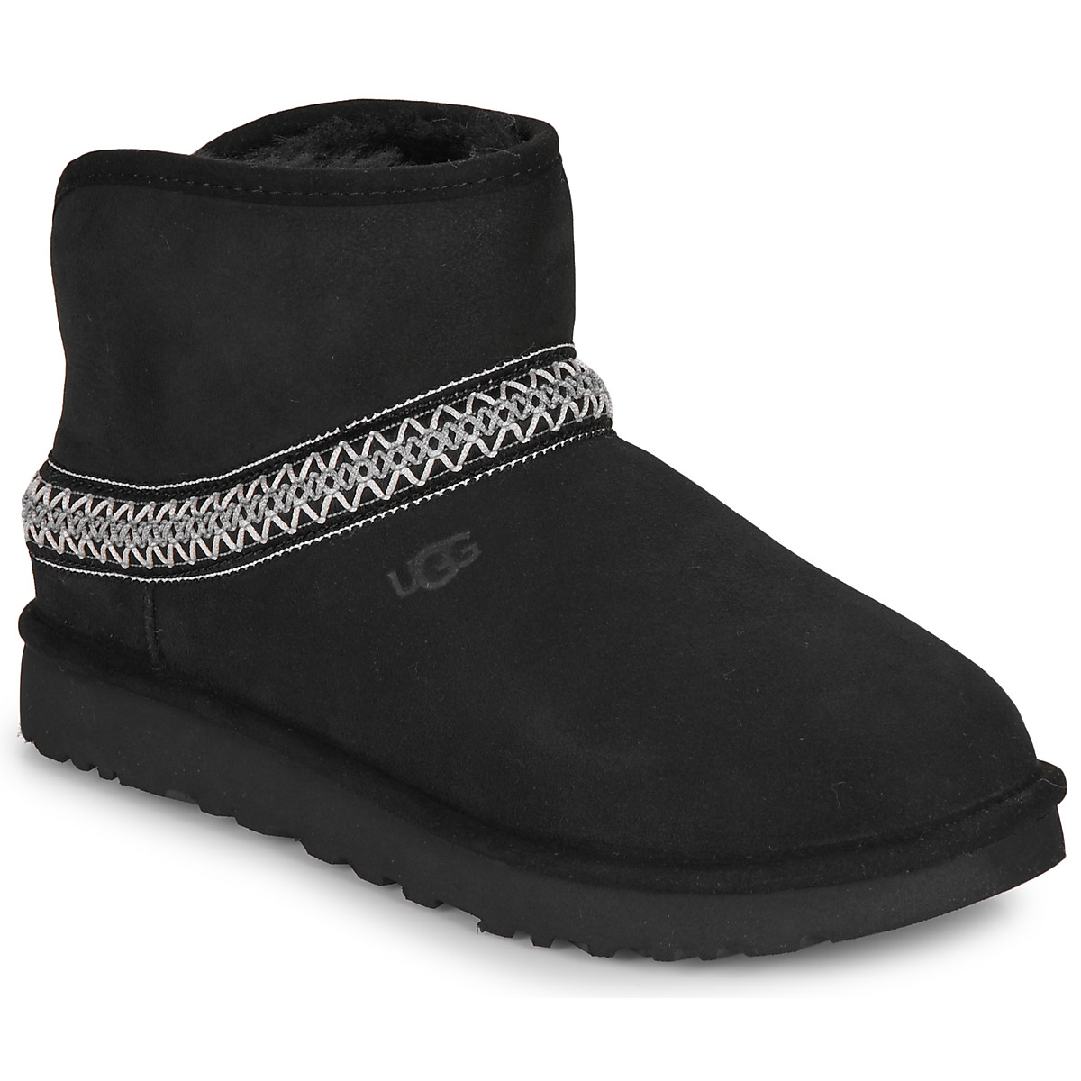 UGG - CLASSIC MINI CRESCENT - Black