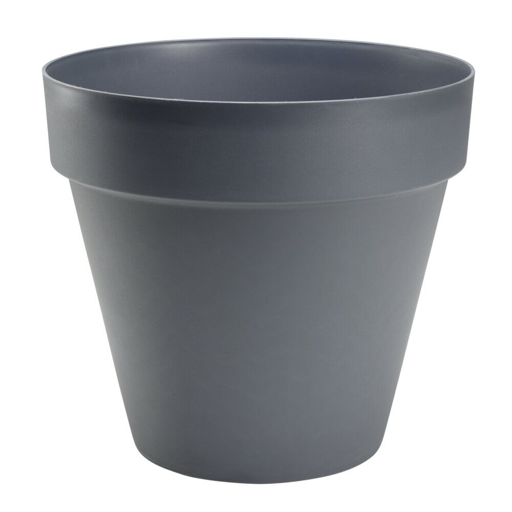 Cache pot rond 23L gris