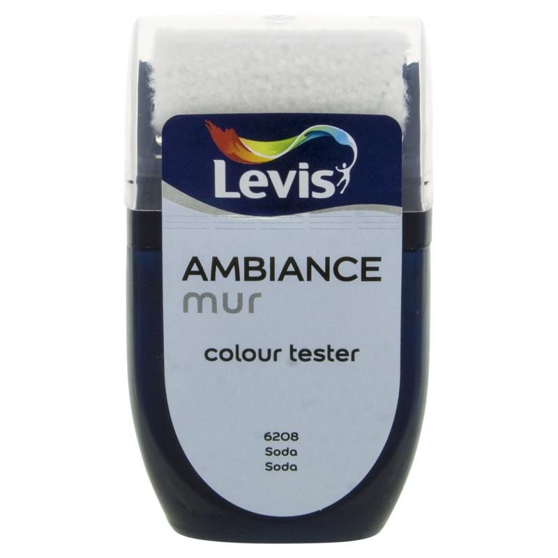 Testeur peinture pour murs Ambiance soda 0,03 L LEVIS