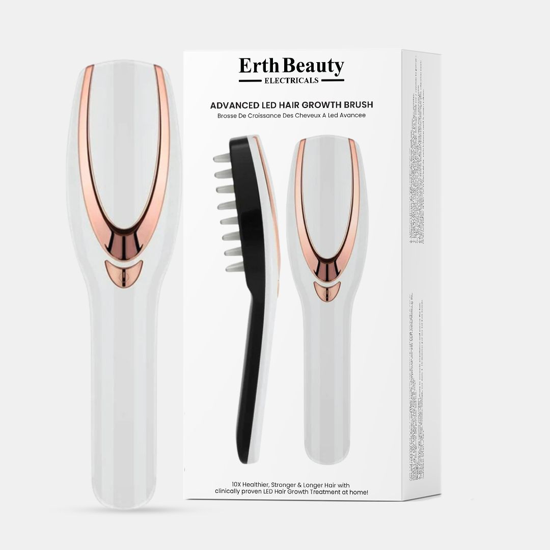 Erth Skin London Erth Beauty Advanced LED Hair Growth Brush (OFG)