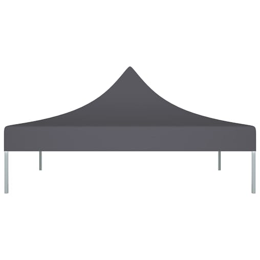 NNEVL Party Tent Roof 2x2 m Anthracite 270 g/m&sup2;