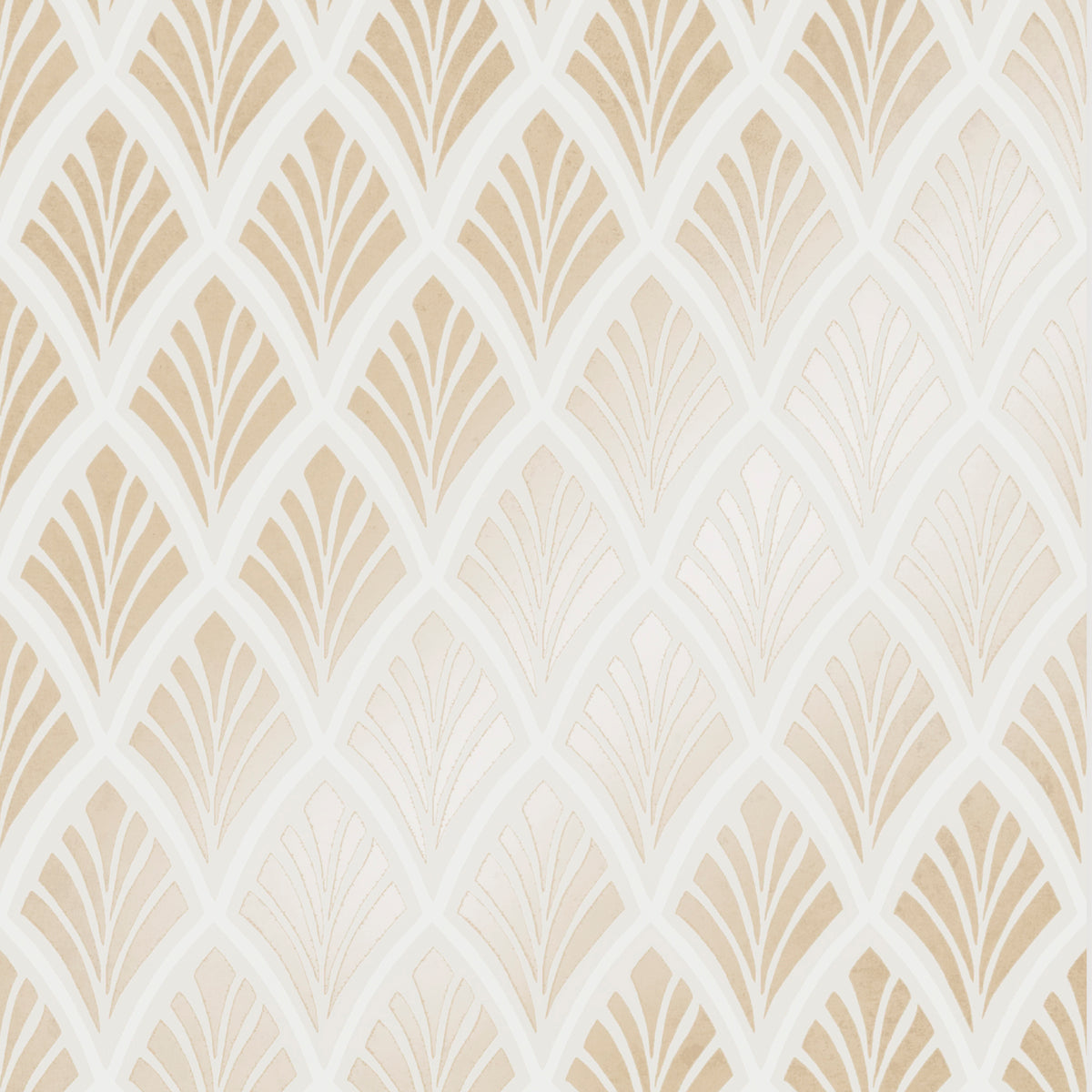 Laura Ashley Vliesbehang - Florin Gold - 10mx52cm