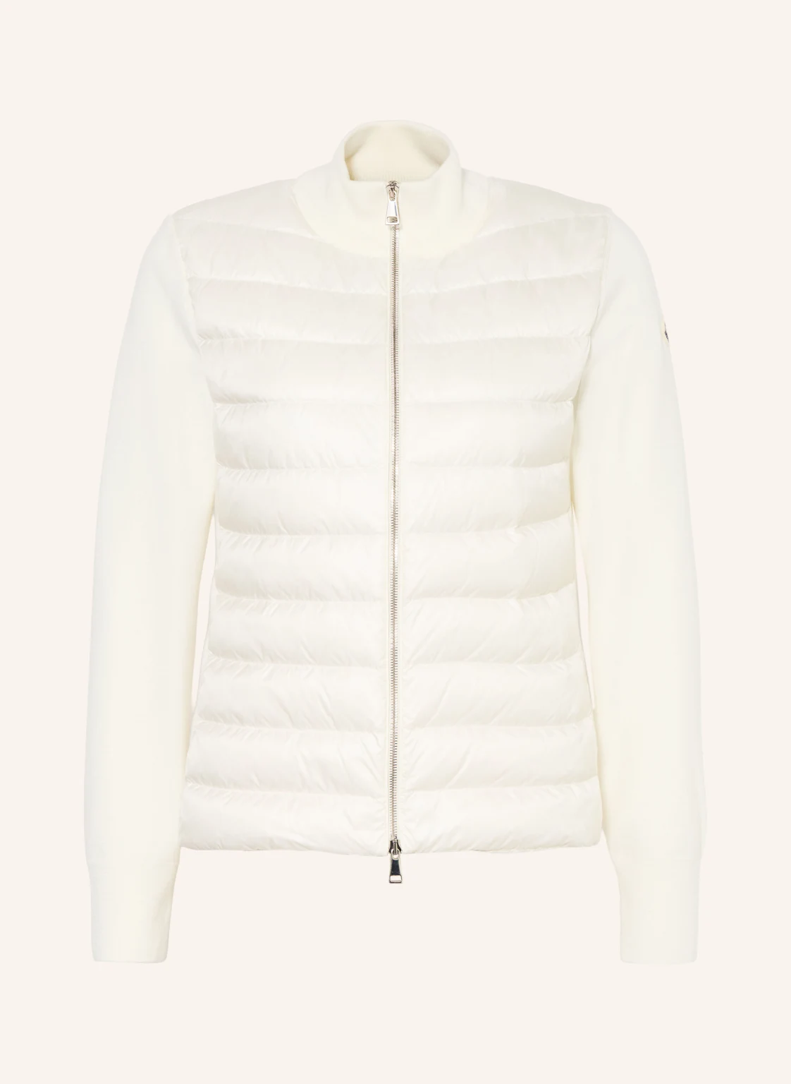 MONCLER Daunenjacke im Materialmix