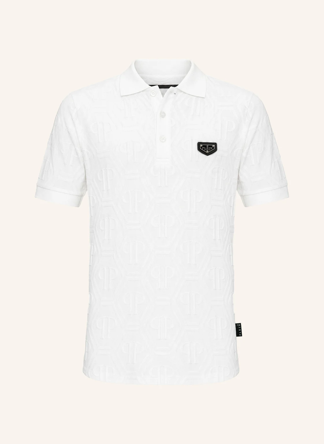 PHILIPP PLEIN Kurzarm-Poloshirt MONOGRAM