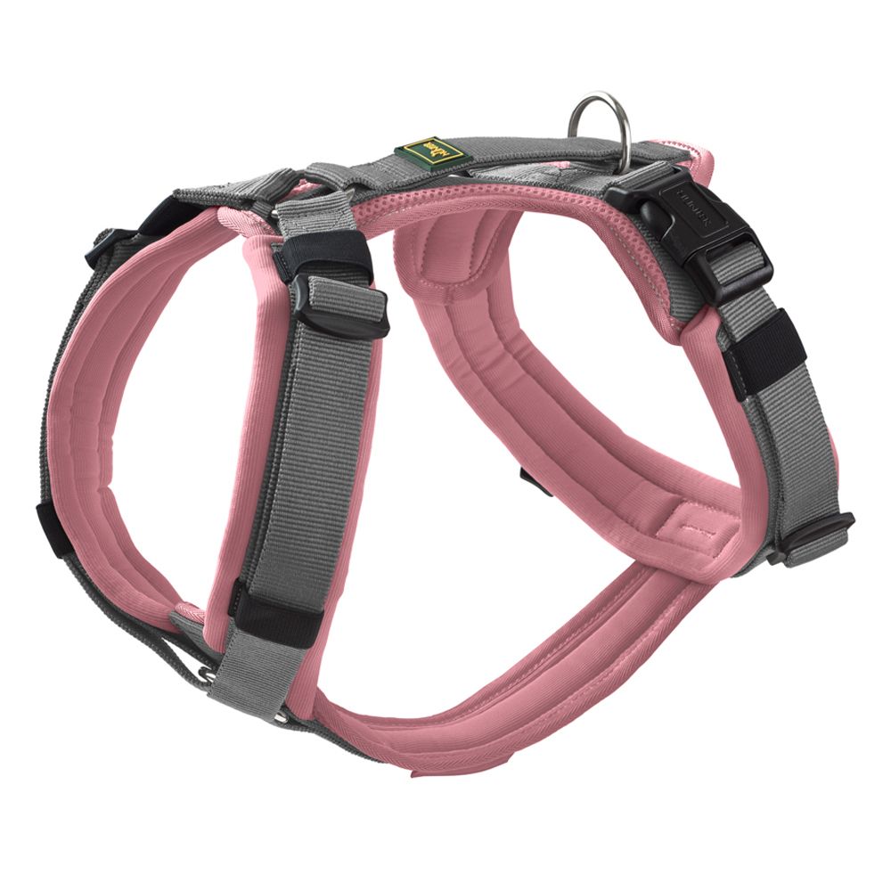 HUNTER Maldon Harness - Dusky Pink/Grey