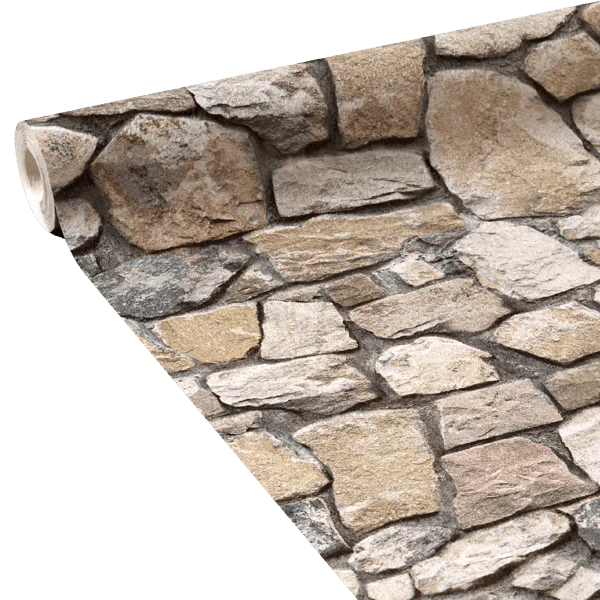 Papier peint ETERNAL STONE coloris gris béton