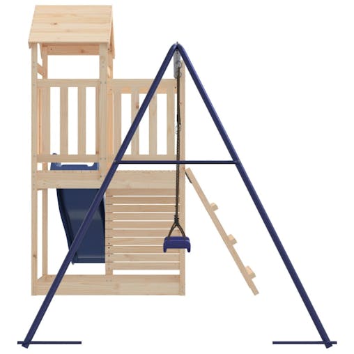 NNEVL Outdoor Playset Solid Wood Pine