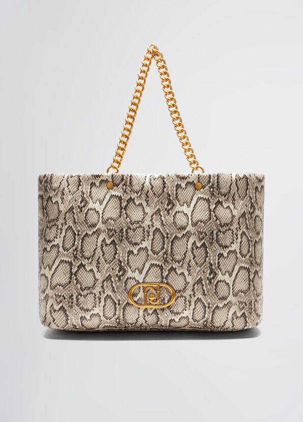 Tote bag LaPuffy grande pitonata