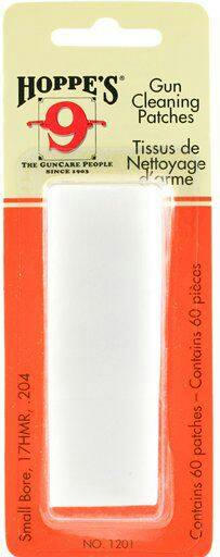 Hoppe's No.1 Hunting Small Bore Gun Cleaning Patches, 60-pk