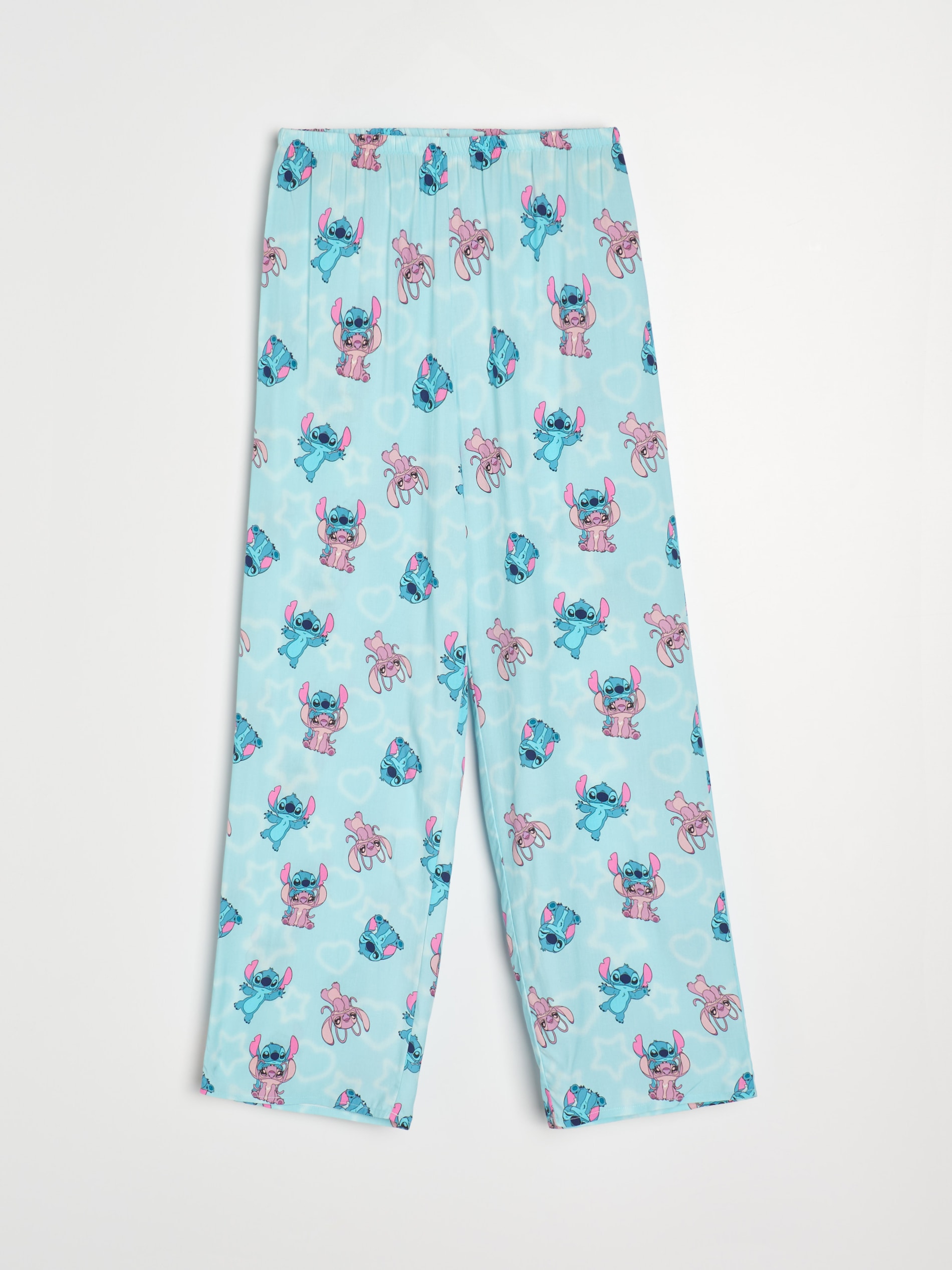 Bawełniana piżama dwuczęściowa z nadrukiem Stitch