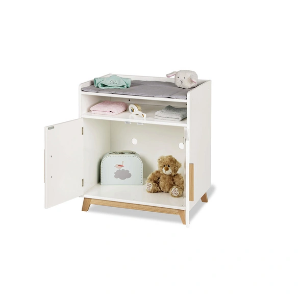 Puppen-Wickeltisch »Marit«, BxHxT: 52 x 59 x 40 cm, MDF/Buche