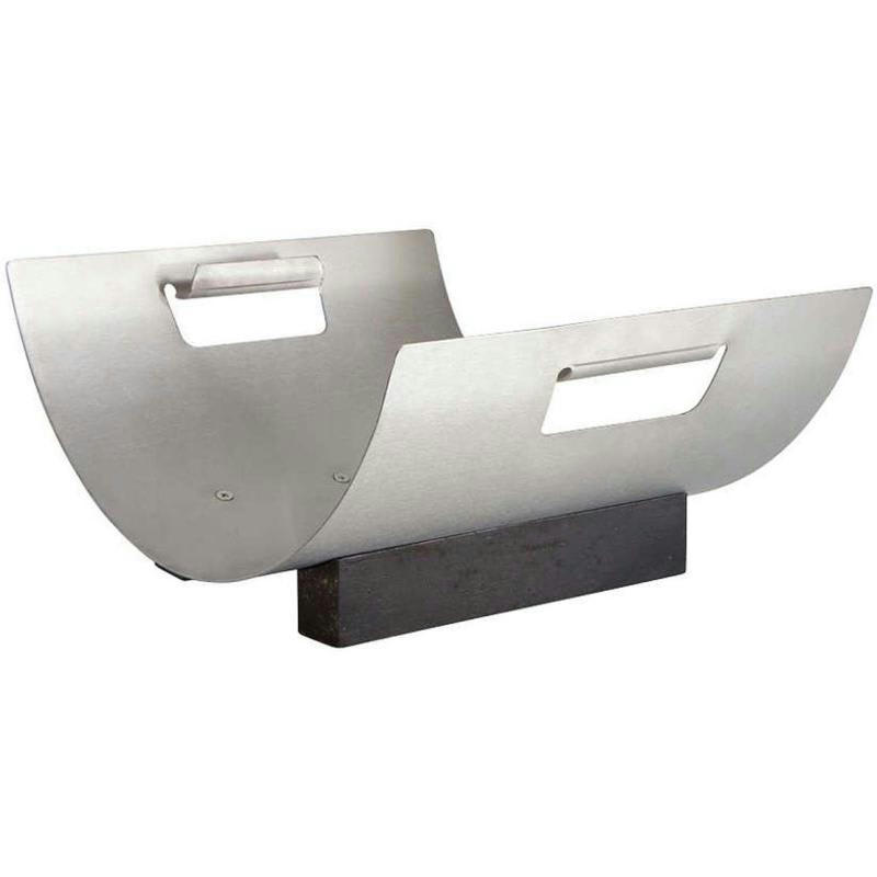 - Porte bûches design lune