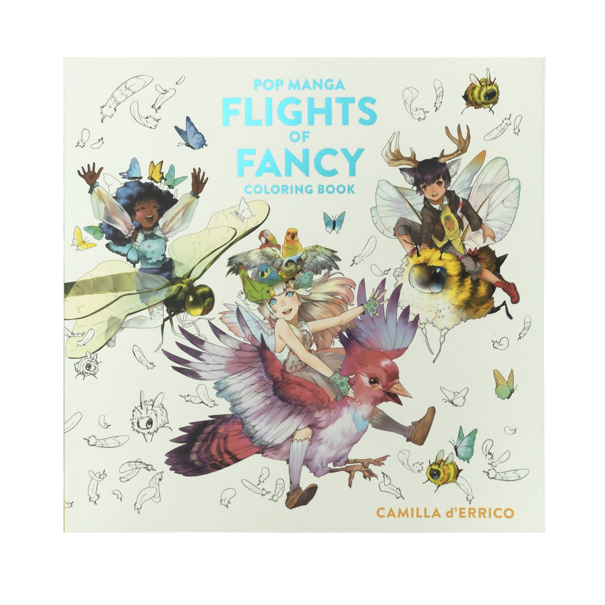 Pop Manga Flights of Fancy Colouring Book