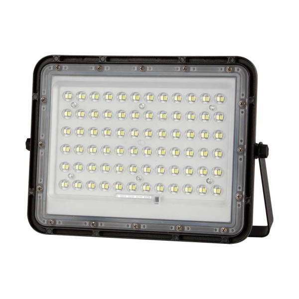 Naświetlacz LED solarny V-TAC 15W Pilot Timer IP65 Czarny 4000K 1200lm