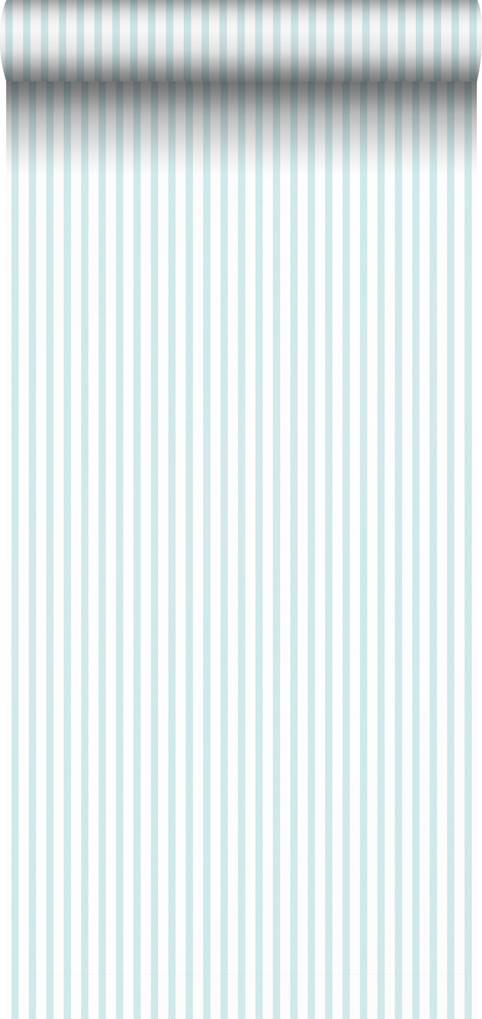 Sanders & Sanders behang strepen lichtblauw en wit - 53 cm x 10 m - 640474