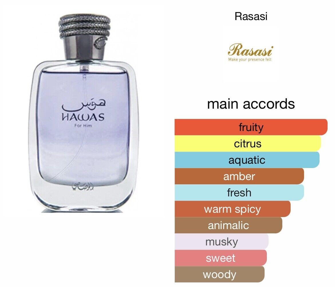Rasasi Hawas EDP 100ml