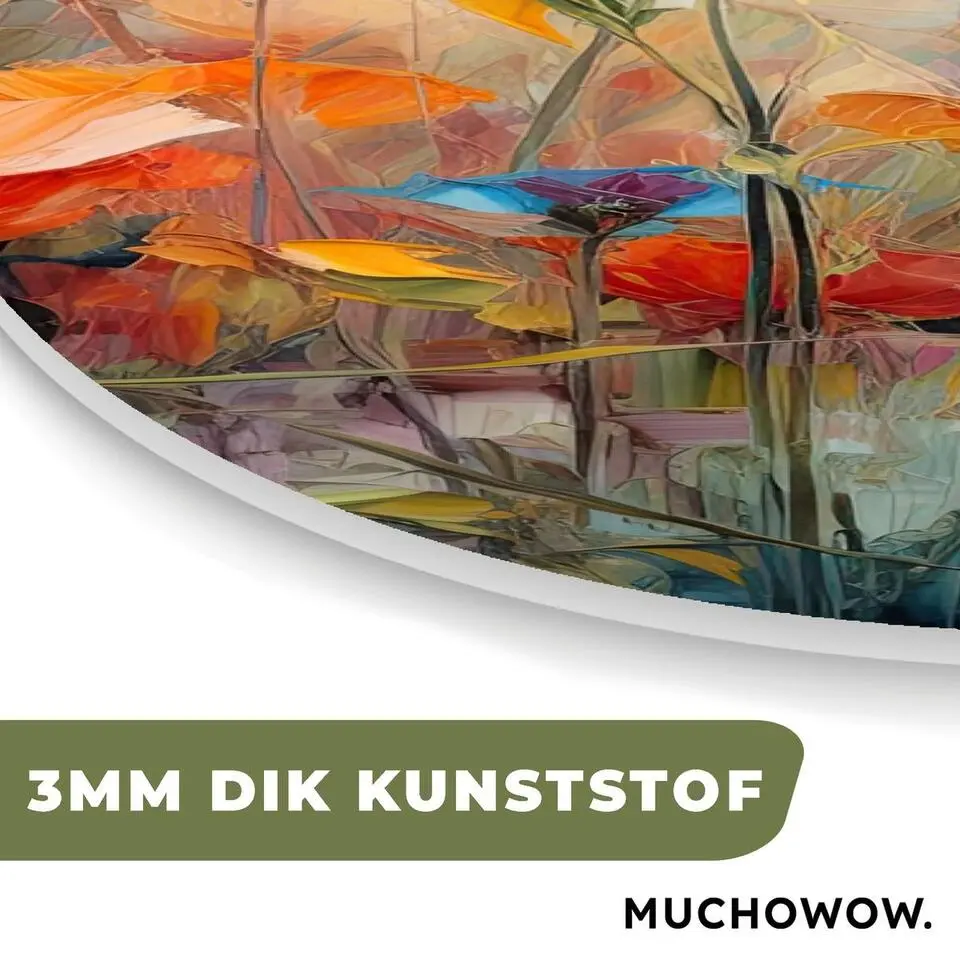 MuchoWow Wand decoratie 60x90cm Bloemen Watercolor Kunst