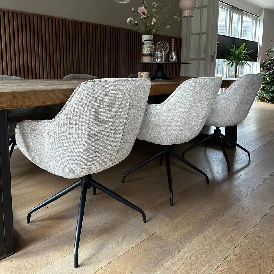 DS4U - Cas armstoel terugdraai - champagne