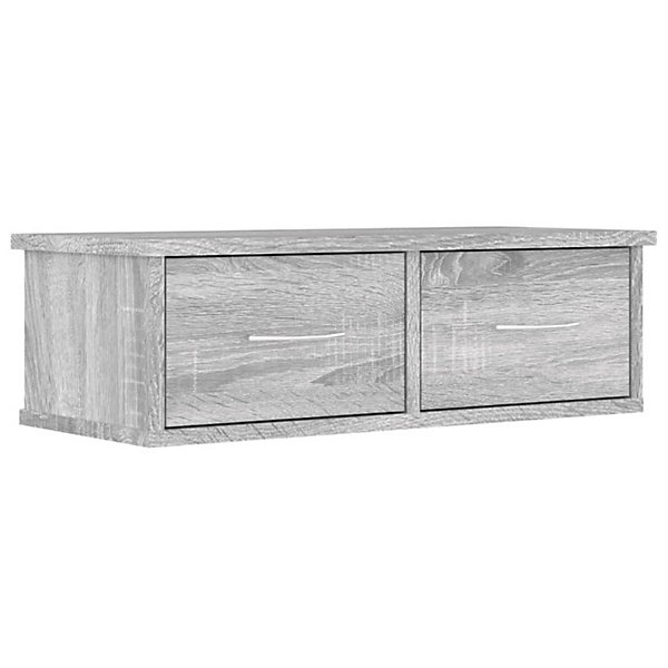Armoire murale Sonoma gris 60x26x18,5 cm Bois d ingénierie