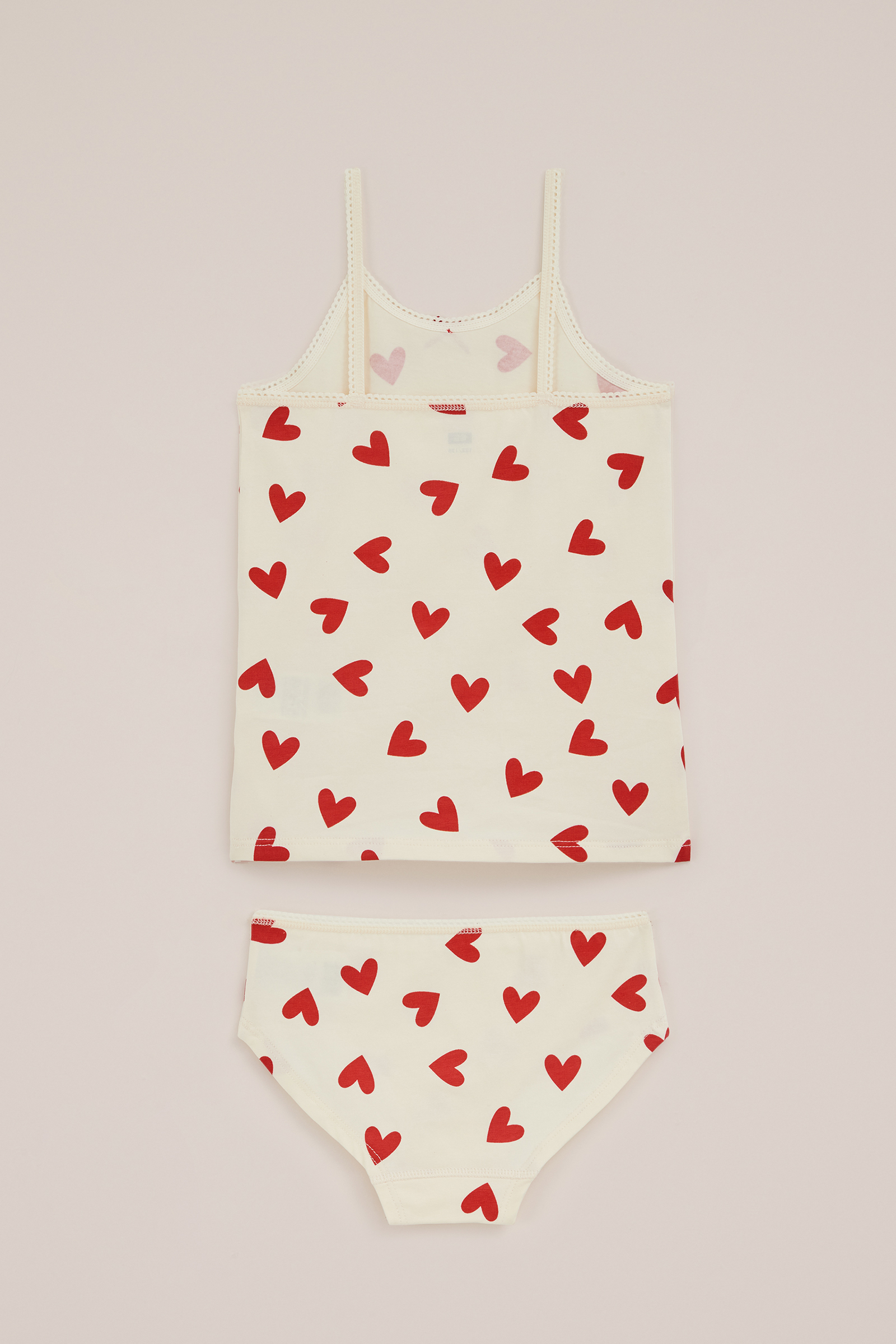 Meisjes singlet met bijpassende slip