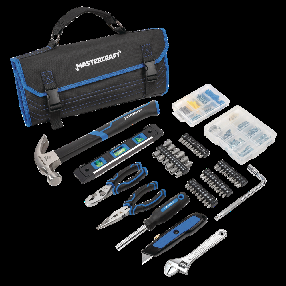 Mastercraft Home Repair Tool Set, 211-pc