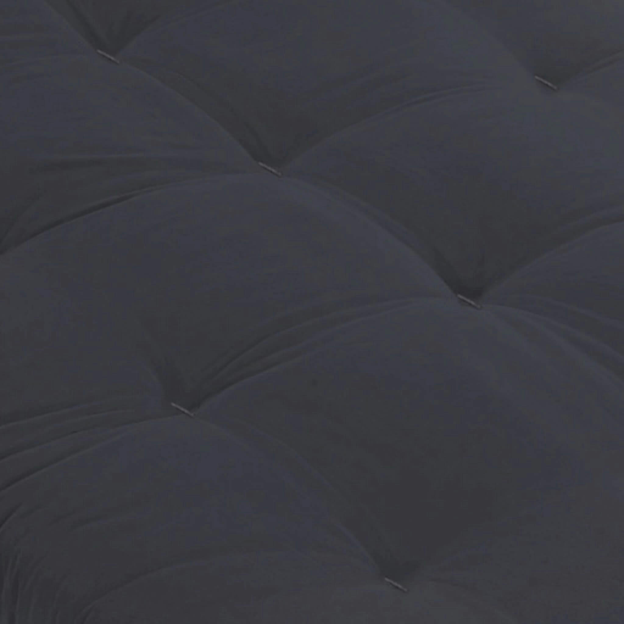 - Matelas futon coton traditionnel, 13cm anthracite 160x200