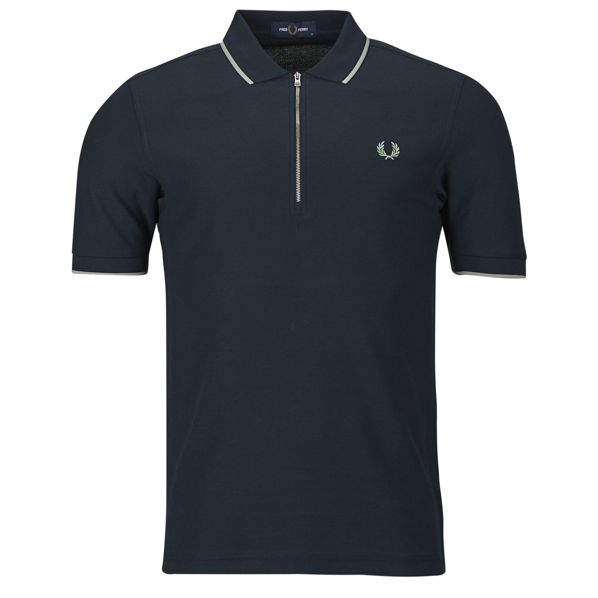 Fred Perry - CREPE PIQUE POLO SHIRT - Marine
