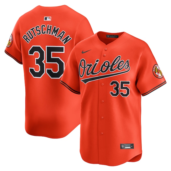 Adley Rutschman Baltimore Orioles Nike Alternate Limited Player Jersey – Orange