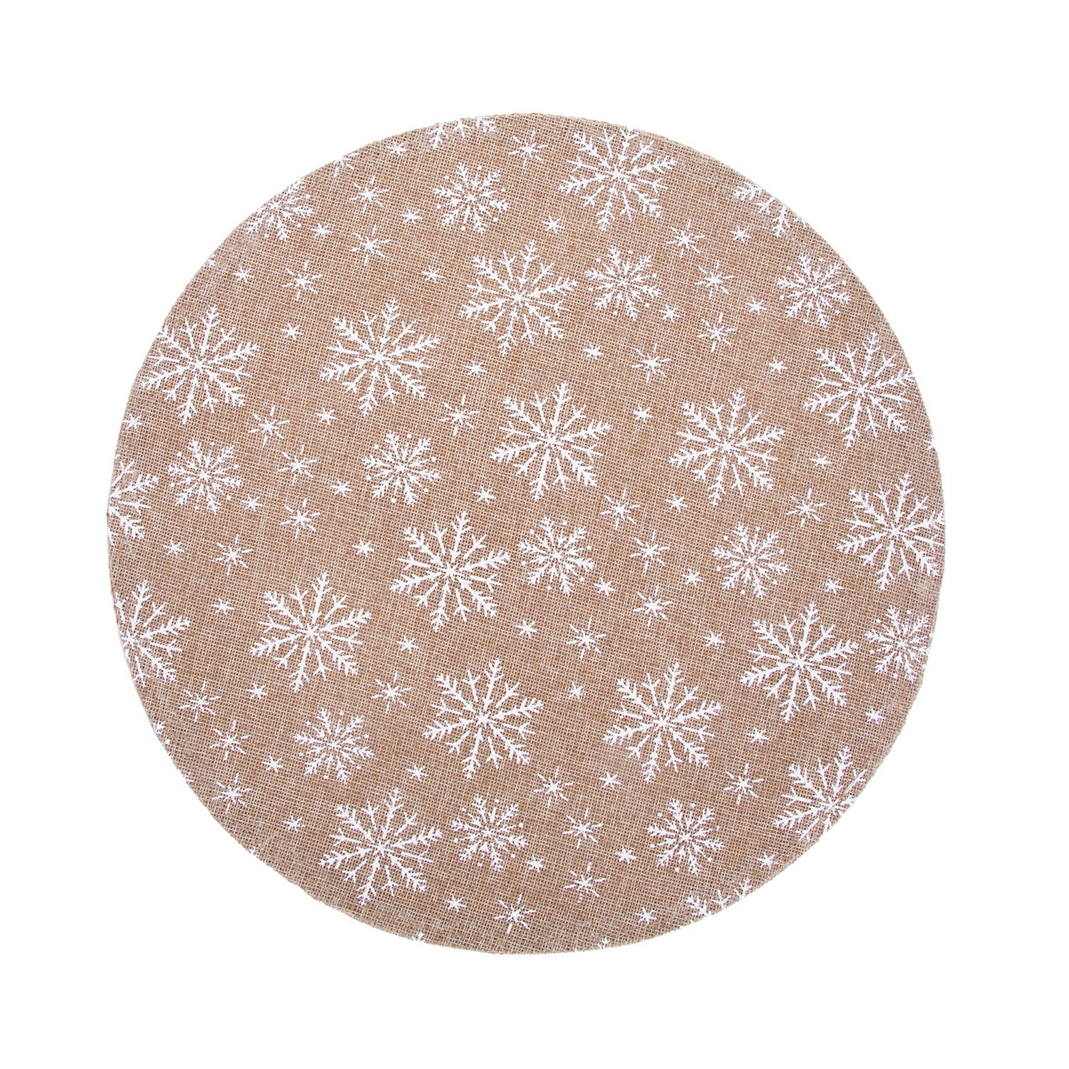 Tovaglietta natalizia fiocco di neve 38 cm
