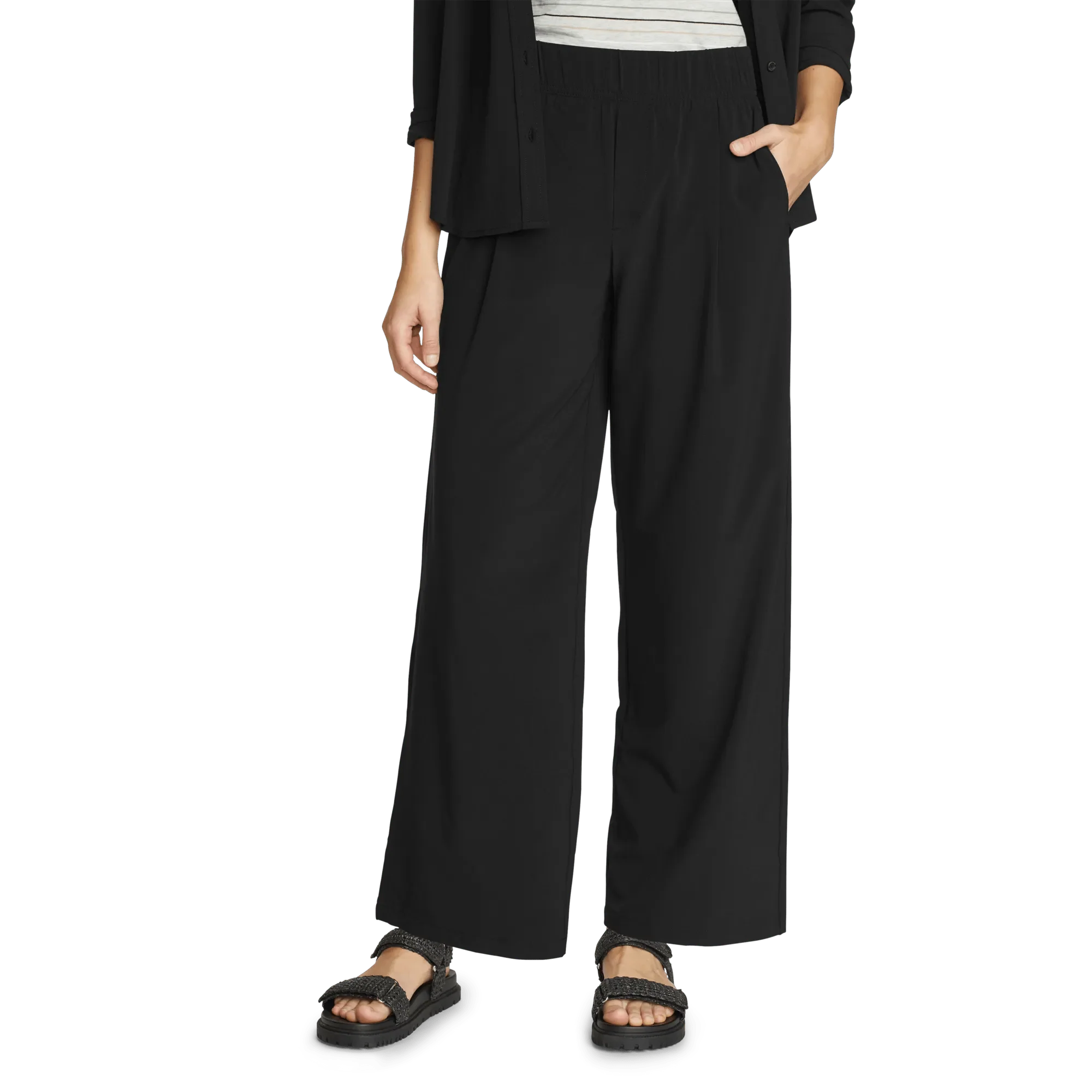 Women's Departure High-Rise Wide Leg Travel Pants