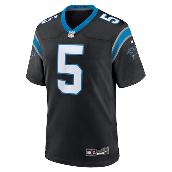 Rico Dowdle Carolina Panthers Nike Team Game Jersey -  Black