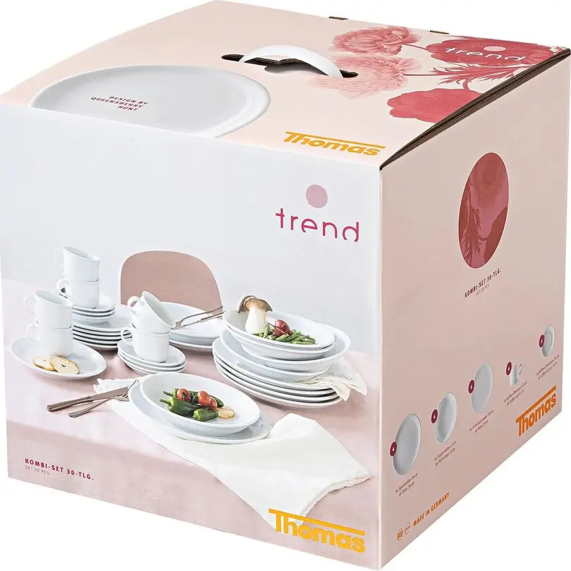 Geschirrset 30-teilig Trend