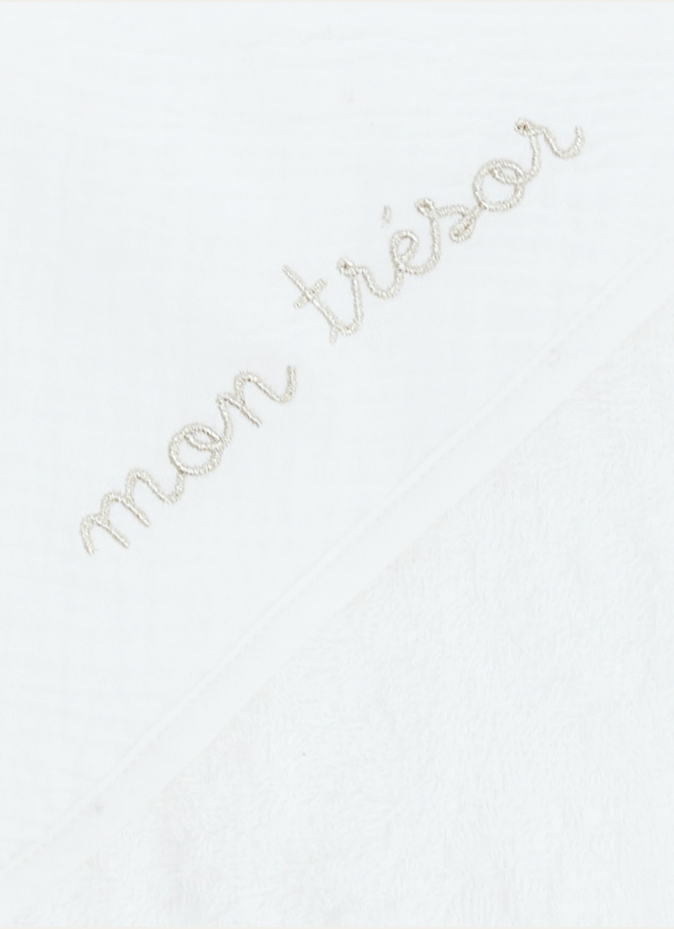 CAPE DE BAIN UNIE ECRU