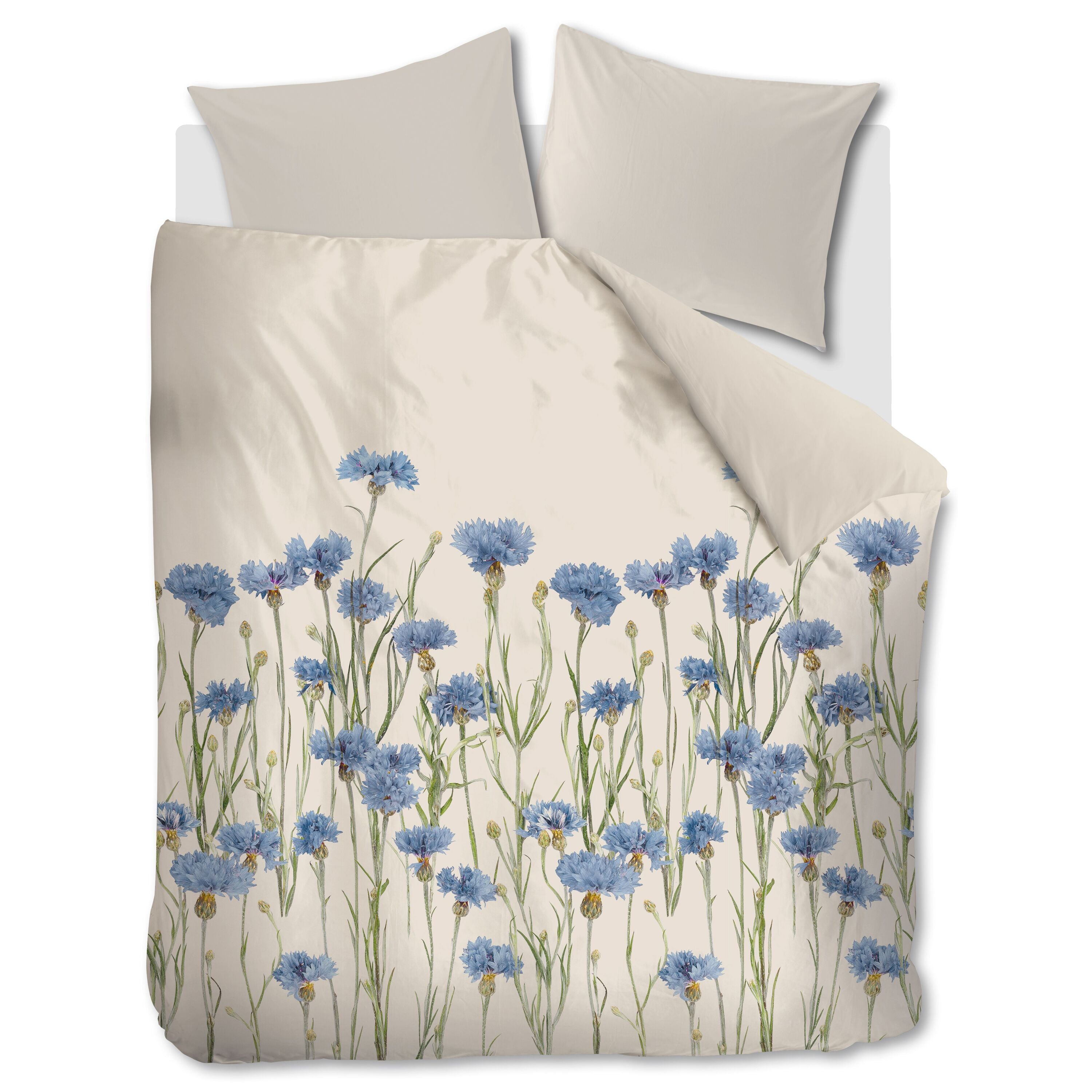 Ariadne at Home Cornflower Dekbedovertrek 200 x 200/220 cm - Zand