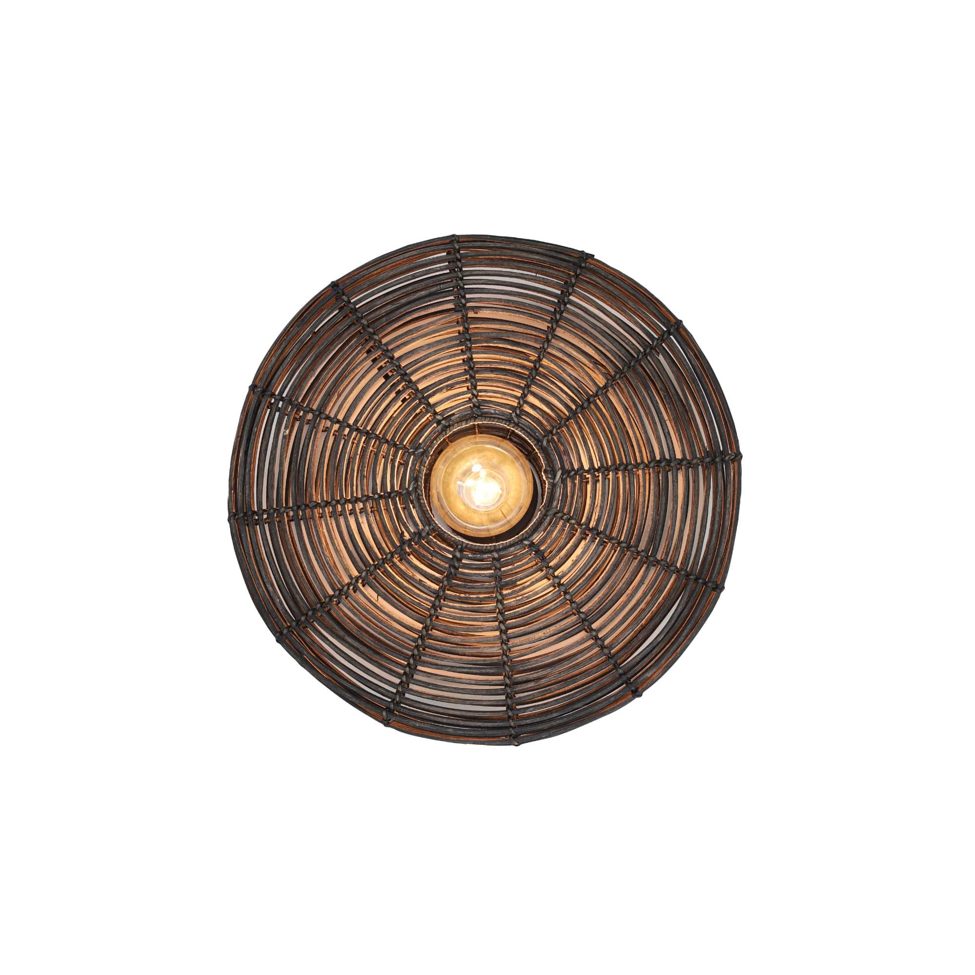 Light & Living wandlamp Mataka - bruin - Ø51cm