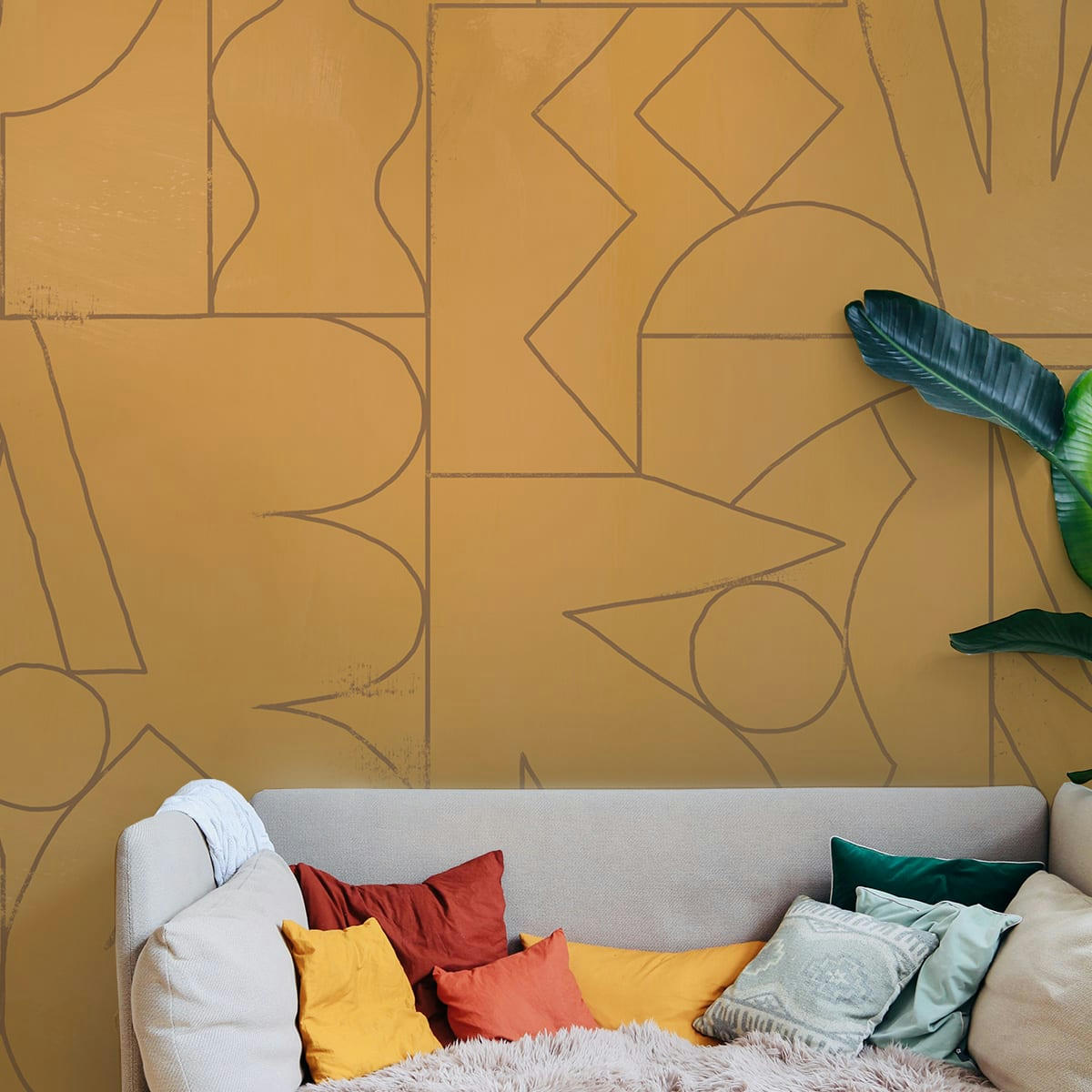 - Papier peint panoramique fragments 510 x 250 cm