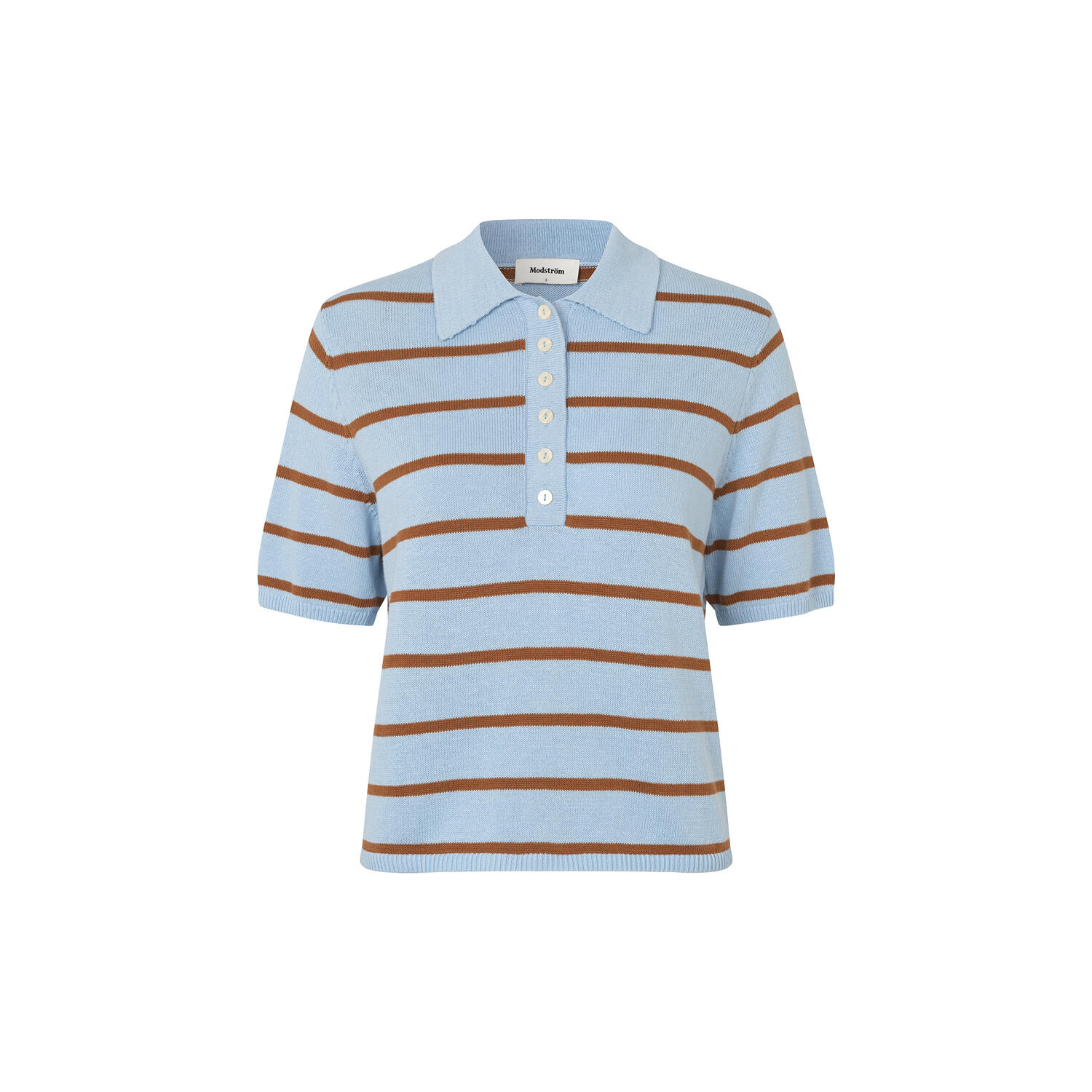Malvamd&nbsp;SS&nbsp;Stripe&nbsp;Polo, nuthatch