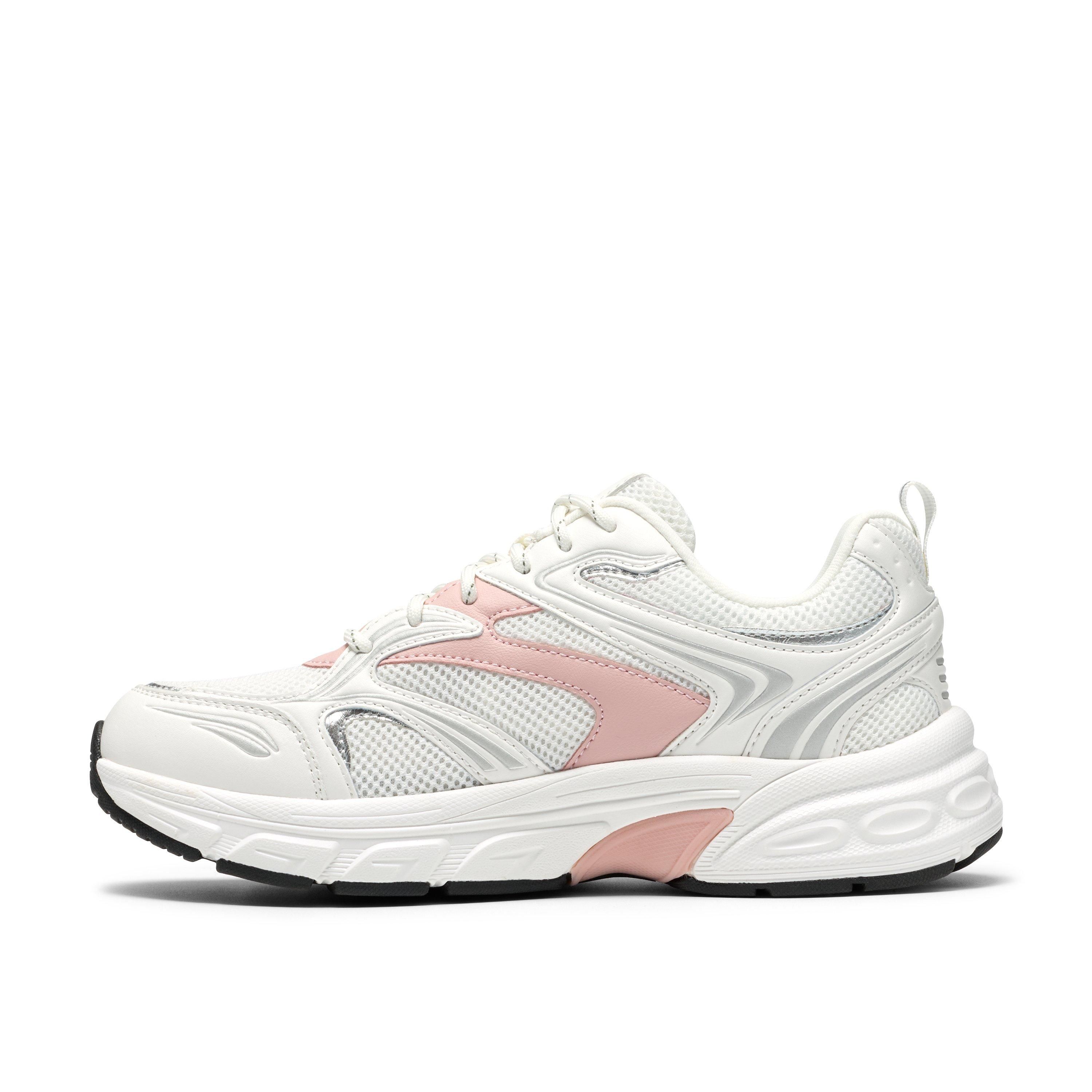 Clarks Axcel Walk Light Pink Combination Trainers