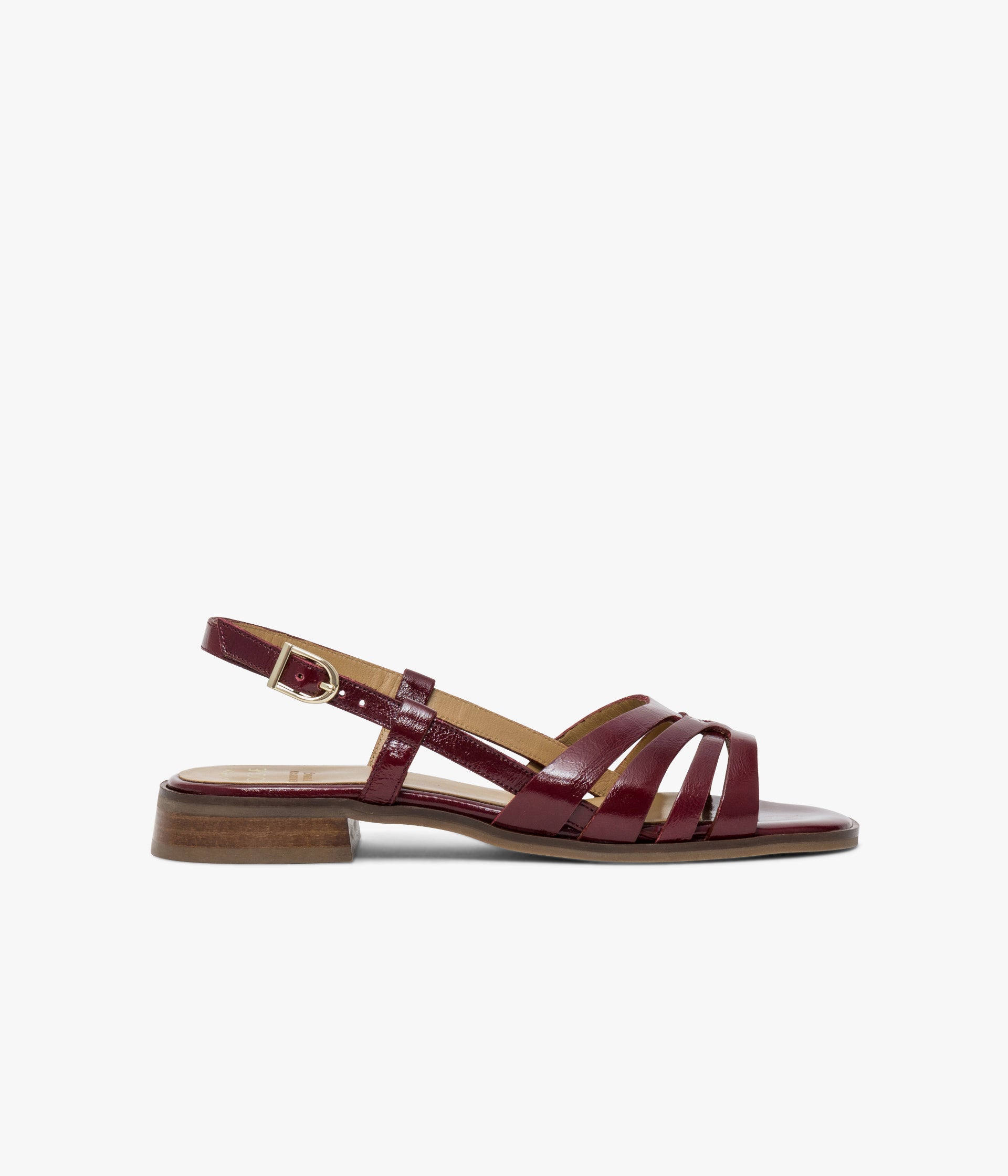 Sandale Giliane bordeaux