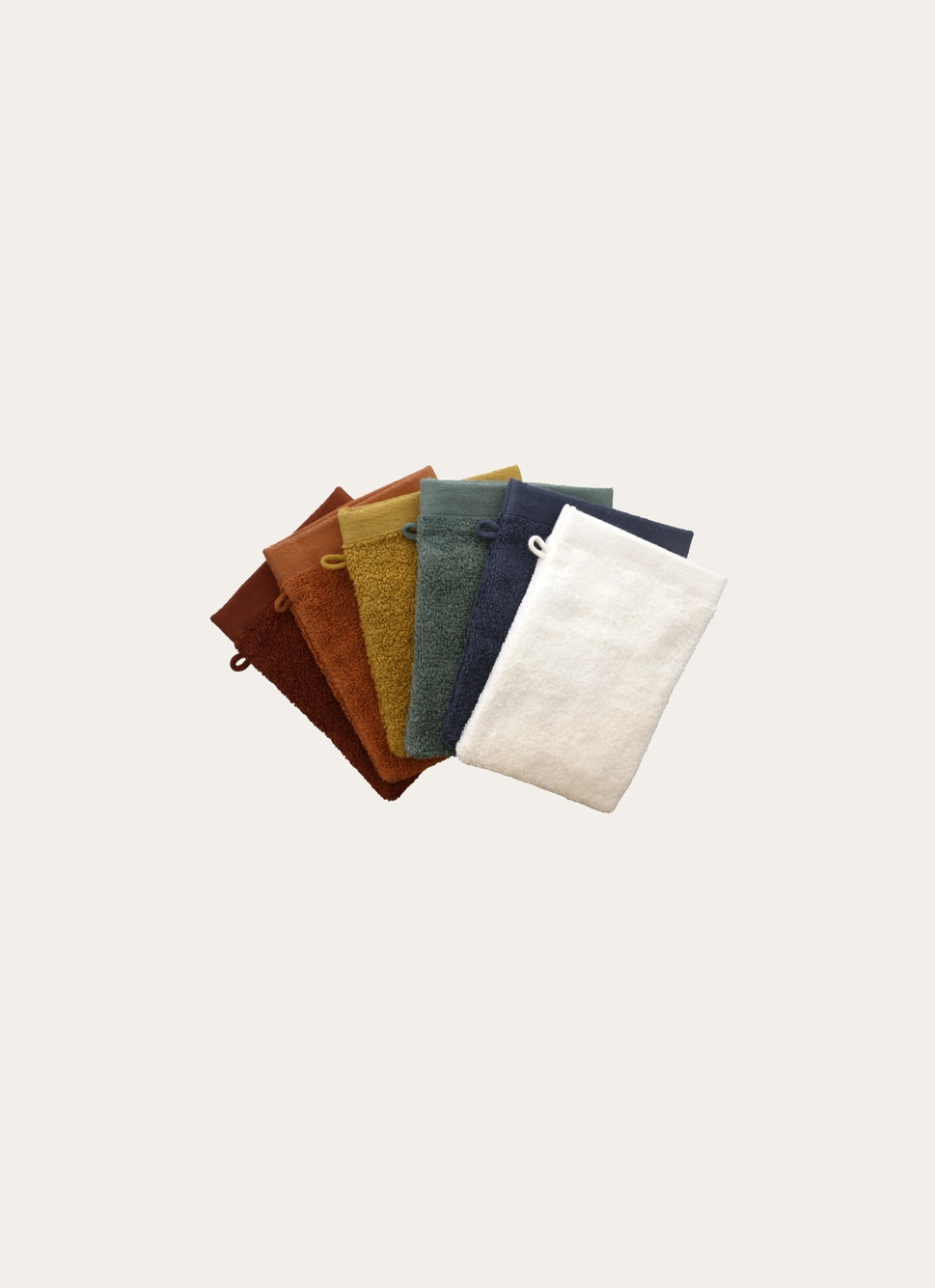 GANT DE TOILETTE UNI EN COTON MOELLEUX 550GR VERT