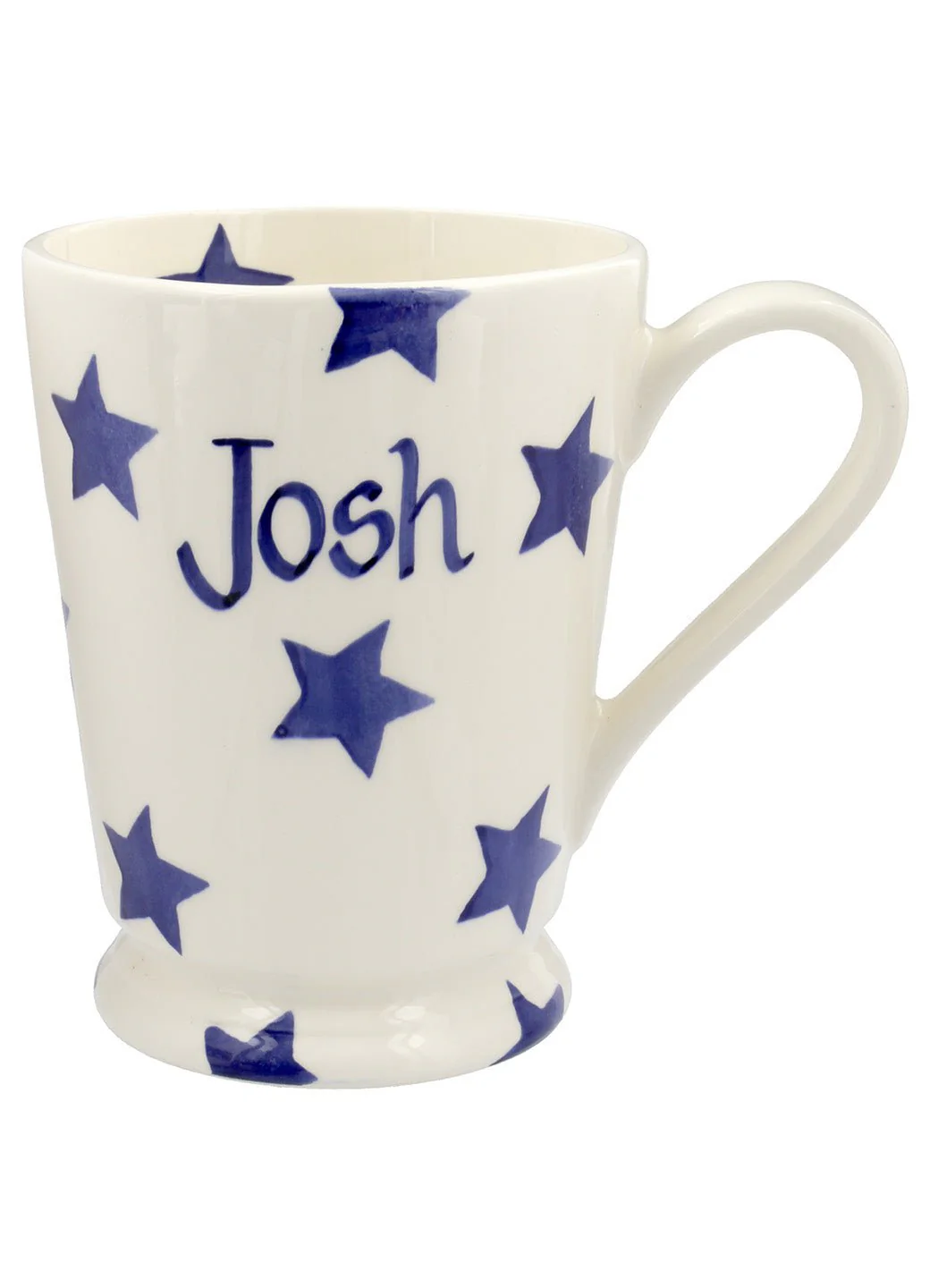 Personalised Blue Star Cocoa Mug