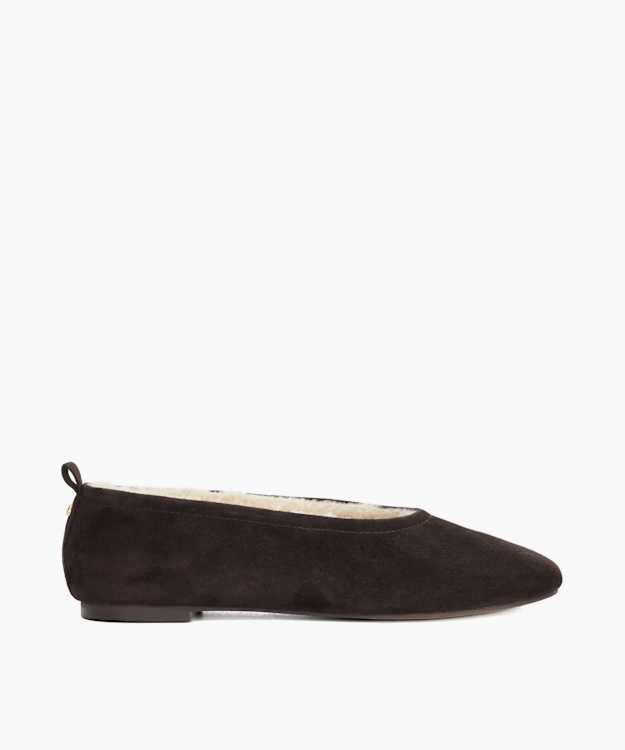 Harliee Brown - Suede Ballet Flats