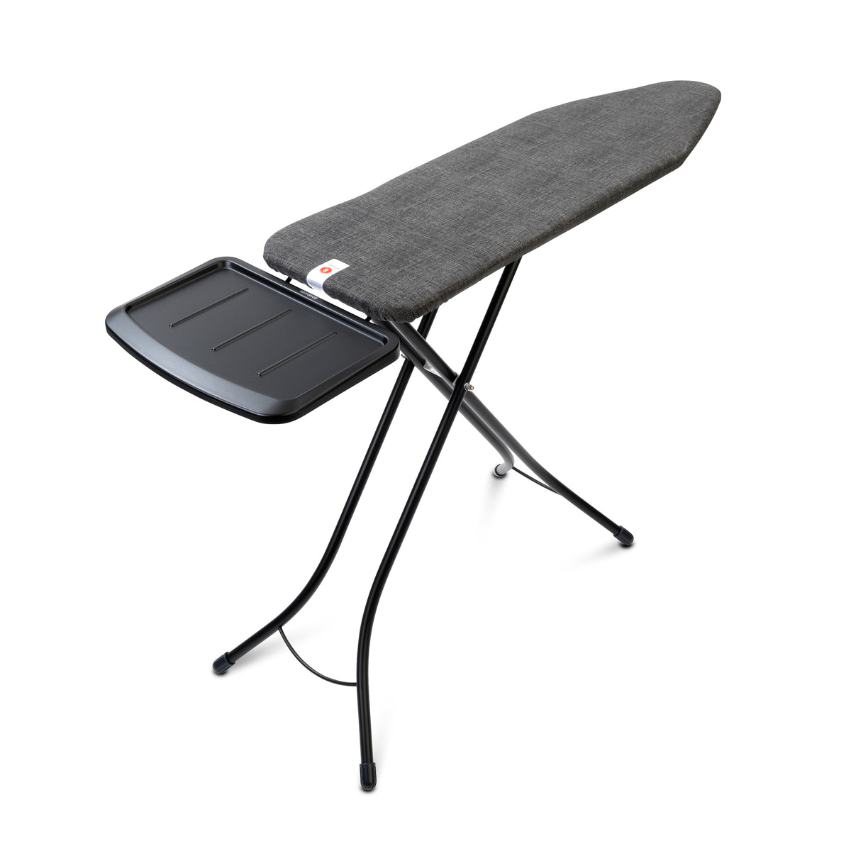 Brabantia Strijkplank B, 124x38 cm, solide stoomunithouder - Denim Black